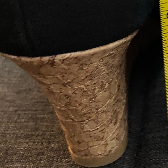 Dexflex Comfort Black Fabric Open Toe Casual Summer Vacation Shoe-Sz-9.5W - Picture 9 of 15